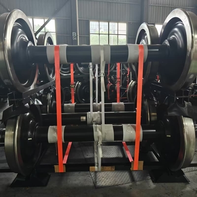 Conjunto de rodas ferroviárias de 840 mm para vagões 22.9T/25T