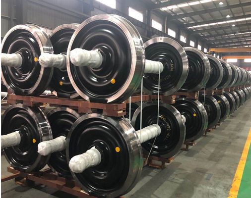 Conjunto de rodas ferroviárias BA004 Conjunto de rodas ((22,5 t) Certificação da ETI