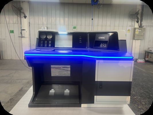 Sala de controle eficiente do manobrador