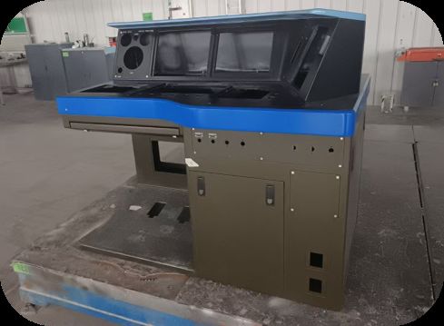 Sala de controle eficiente do manobrador